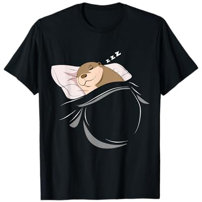 Nutria Dormir Siesta Pijama Regalo Nutria Camiseta