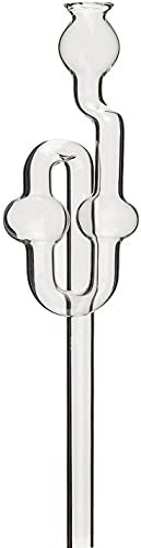 lilawelt24 Gärröhrchen aus Glas Gärrohr für Gummistopfen Gäraufsatz Gärspund Gäraufsatz für Gummistopfen