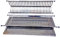 ESPOMASISHOP Escurreplatos de acero inoxidable para empotrar con bandeja recogegotas en varios tamaños 86 76 66 56 cm Made in Italy (56 cm)