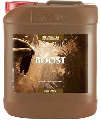 GROWMANIA Fertilizante Bio Boost de Bio Canna5 L | Bio Estimulador de Cultivos y Plantas | Abono Floración Plantas Fuertes y Robustas