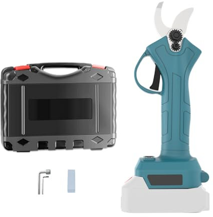 Akku-Astschere, Elektrische Professionelle Baumschere für Makita 18V Batterie, Elektrische Gartenschere, 30 mm Schnittdurchmesser, für Gartenarbeit und Beschneidung