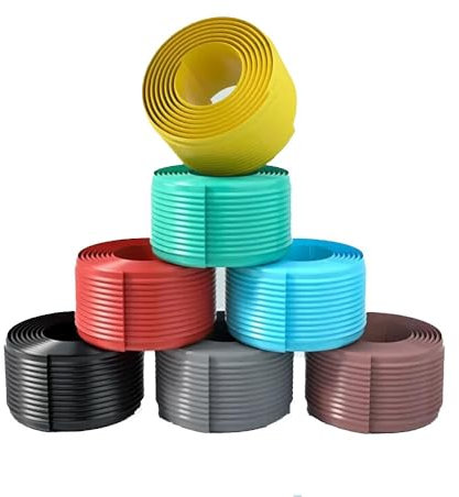 RTVGNSZSJL Treppenkantenprofil，Selbstklebende Treppenstufen-Dekoration，Treppenkantenschutz Für Innen Und Außen，Treppenprofil Für Vinyl/Fliesen (Schwarz)(Gray,W30mm/1.2in)