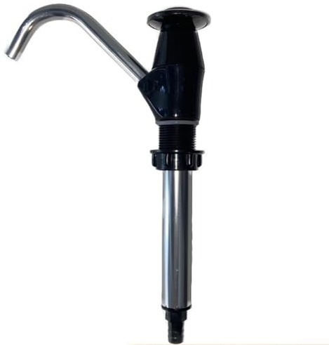Gdfnmogo Self Priming Faucet Replacement, For Trailers Gear For Camping Adventures,New style water tap, water pump, manual water pump(Black)