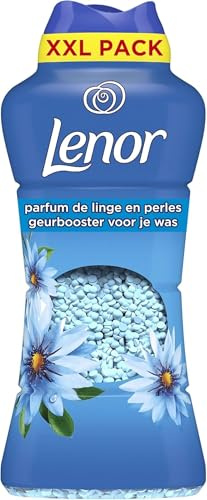 Lenor Parfum De Linge En Perles (735g), Fraîcheur Océan, jusqu’à 12 semaines de fraîcheur continue dans l’armoire