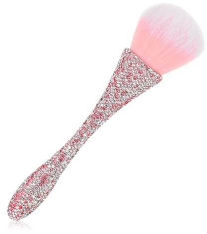 Ymapinc Pink Nail Duster Brush for Women, Powder Remover, Nail Trimming Cleaning