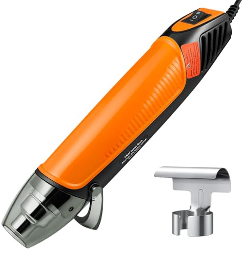 ZKSmao Heißluftpistole Kit, 350W Heißluftgebläse mit 2 Temperatureinstellungen (200℃-380℃) & Schnellaufheizung - Heißluftfön für Schrumpfschlauch, Acrylharz, Epoxidharz, Basteln, Löten und EntlackenBo
