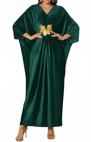 Orshoy Womens Luxury Beach Kaftan Dresses Bikini Cover Ups Kimono Tunic Maxi Caftan Loungewear Dressing Gown Summer