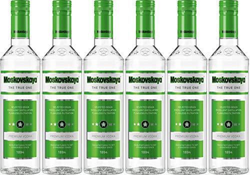 Moskovskaya Vodka 6x0.5l I Premium Vodka I 40% vol.