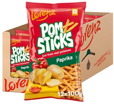 LORENZ | Pomsticks Paprika | 12 x 100 g | glutenfrei