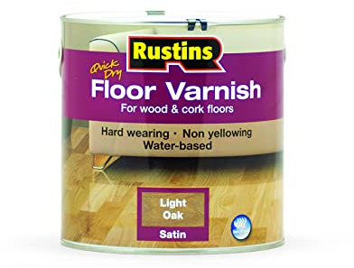 Rustins Floor Varnish Light Oak 2.5L Satin