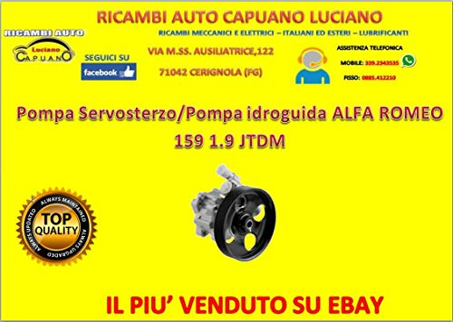 NTY Pompa SERVOSTERZO/IDROGUIDA Alfa Romeo 159