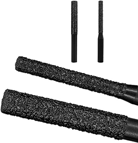 FANGHUIER Straight Edge，Mortar Rake Drill Bit，Grout Rake，Masonry Hole Cutter，Stone Cutter，6mm Router Bit Pointing Mortar，Mortar Rake Drill Bit，Router Drill Bit