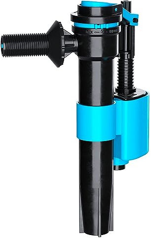 SPARES2GO Toilet Cistern Fill Valve Universal 1/2 BSP Adjustable Water Float Inlet (Side Entry)