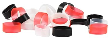 Anillo protector de silicona de 24 protectores de joystick para ROG ALLY/Steam Deck/PSVR2/Xbox/PS5 Mango del controlador de juego Cubierta del anillo protector de palo remoto