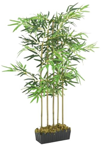 vidaXL Bambou Artificiel 730 Feuilles 120 cm Vert