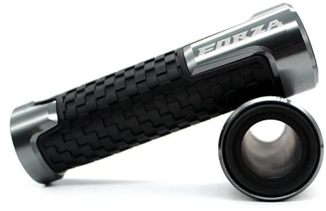 Empuñadura Motocicleta puños de Moto para HON&DA FORZA300 FORZA250 Forza 300 Forza 250 MF08 MF 08 Motocicleta 7/8 ''22 MM CNC Manillar Empuñaduras Manillar Manillar (Color : B)
