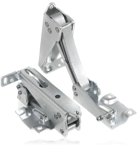 Kylskåp och frys integrerat dörrgångjärn set kompatibelt med Beko BL20 BL21 BLSF3682 BRS3682 BR11 BSFF3682 BZ30 BZ31 QFS3682 QL22 QLS3682 QZ32 x 2
