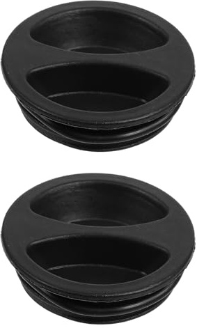 BESPORTBLE 2pcs Parasol Base Cover Big Umbrellas for Shade Water Bottle Caps Umbrella Stand Plastic Sealing Plug Umbrella Pole Mount Stand Tube Patio Umbrella Base Plug Water Bag Cover Black