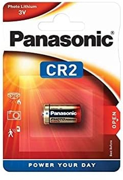 Pila de Litio Panasonic CR2 3V para cámaras fotográficas. Ideal para garantizar un Rendimiento óptimo en Tus Dispositivos.