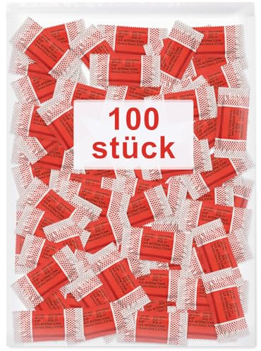 Kondome 100Stück Packung - Condoms für männer - Natürliches Empfinden | Extra dünne Kondome für intensives Empfinden beim gemeinsamen Liebesspiel- 53 mm breite - Condoms for Men
