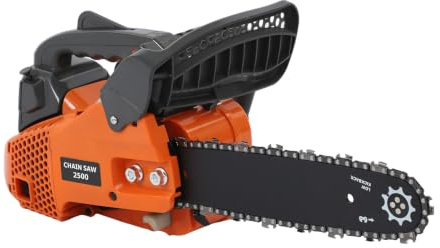 HUOMMGS Benzin Motorsäge 2-Takt 26ccm Kettensäge mit 30cm Sägeblatt 900W Baumpflegesäge 1,22 HP Ketten Säge Upgrademotorsäge mit Manueller Start, Schutzblech Professionell Motorsäge für Gärten, Parks