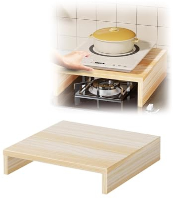 Placa de cubierta for cocina de gas, cubierta for fregadero de cocina, tabla for cortar fideos(50x30x10cm/19.7x11.8x3.94in)