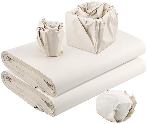 NGOSUET 300 Blatt Packpapier Bögen Umzug, 43x68cm Seidenpapier Verpackungsmaterial, Verpackungsseide Umzugspapier Verpackungspapier für Geschirr, Paket Füllmaterial, Verpacken