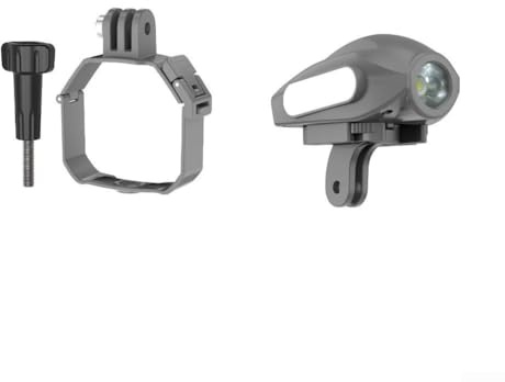 Mini 5 Pro Spot et Stroboscope Kit Projecteur Compact avec Support de Montage pour Photographie Aérienne et Opérations de Nuit