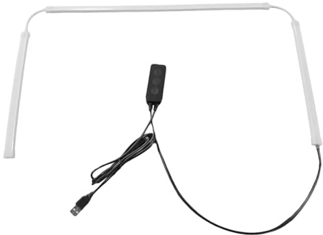 Bosiyrggrl Striscia per Monitor da Gioco Retroilluminazione RGBColor Sync LightStrip Controllo Intelligente Display Sync PC Atmosfera Schermo Lampada DIY, A