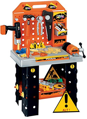 Grandi Giochi - Toy Work Center Officina Lavoro Beta Junior, Multicolore, LN1242