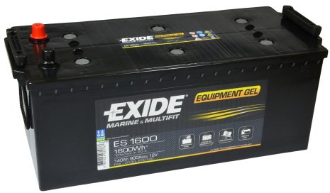 Lasermax Exide Equipment Batterie GEL ES 1600, Hersteller: Lasermax