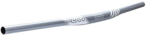 Funn Full On Manubrio per Mountain Bike con Morsetto a Barra da 31,8 mm e Larghezza di 810 mm, Manubrio Rialzato in Lega Resistente e Leggera per MTB e Bicicletta da BMX (Rialzo di 7 mm, Grigio)