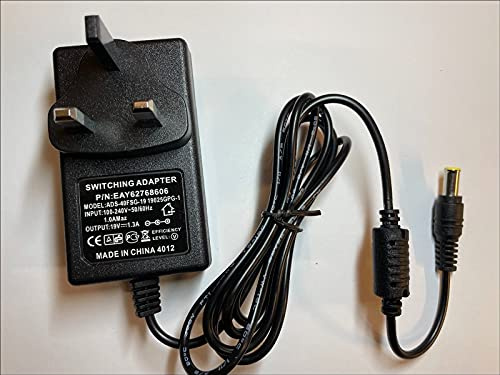 Replacement for UK 19V 1.3A AC Adaptor Power Supply for LG 22M35A-B Monitor