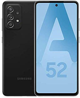 SAMSUNG Galaxy A52 128GB, 6GB RAM, Dual Sim, Nero (Ricondizionato)