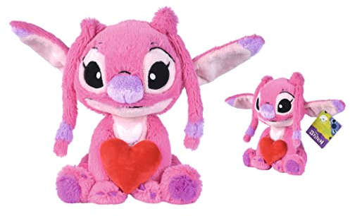 Disney 6315877002Y24 - Angel Gosedjur med Hjärta - Disney Angel som Gosedjur, håller i ett Hjärta, 25 cm, Från 0 månader