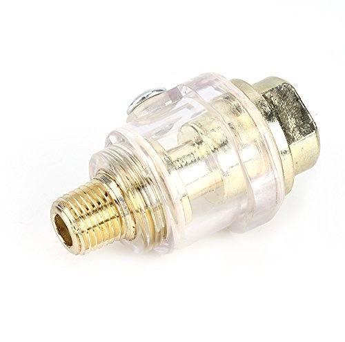 Lubrificateur De Tuyau D'air, Mini Lubrificateur De Graisseur En Ligne 1/4BSP Pour Outils Pneumatiques Et Tubes De Compresseur D'air