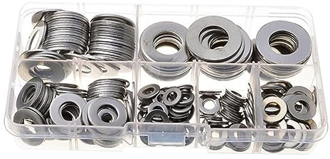 Healeved Unterlegscheiben Flachdichtung Aus Stahl-unterlegscheiben Edelstahl-unterlegscheiben Für Schraubenanschlüsse Rostfrei Und Langlebig