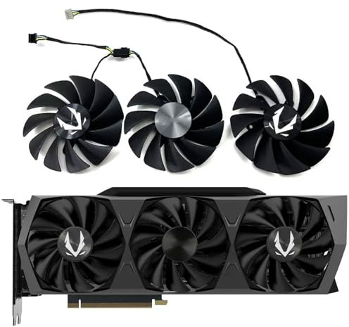 GA92S2U CF9015H12S 4PIN GPU RTX3080 RTX3090 Cooling Fan for Zotac RTX 3070Ti 3080 3080TI 3090 Trinity Oc Video Card Cooling Fan (Fan-ABC)