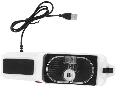BESTOYARD Elektrischer Messerschärfer Usb Betrieben Schärfgerät Für Küchenmesser Und Schneidewerkzeuge Schleifstation Für Kochmesser Tranchiermesser Scheren