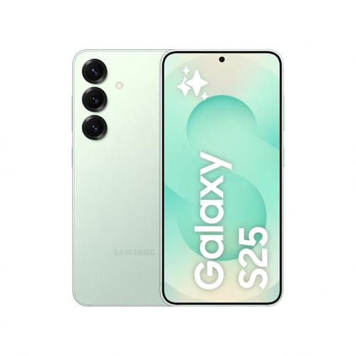 Samsung Galaxy S25 AI Smartphone, Galaxy AI, 12GB Memory, 256GB Storage, 50MP Camera, Mint, 3 Year Manufacturer Extended Warranty (UK Version)