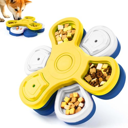 SAVOSWEET Gamelle Anti-Glouton Chien Interactif, Jouet Puzzle pour Chien avec Design Labyrinthe