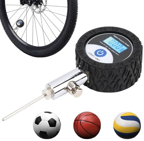 Ballpumpe – tragbare Luftpumpe mit Digitalanzeige, Sportausrüstung, elektrische wiederaufladbare Pumpen für Basketball, Fußball, Volleyball, Fußball, Fahrrad, Sportgeräte