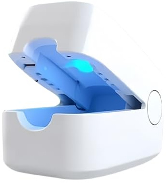 Kit Di Riparazione Per Unghie Danneggiate Fragili E Spezzate | Strumento Illuminazione Pulizia Unghie | Apparecchio Portatile per Uomo Donna Manutenzione Quotidiana Viaggio Esterno