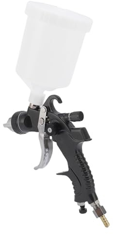 Yechiry Pistole a Spruzzo Ad Aria HVLP con Ugelli 1,4, 1,7, 2 Mm, Regolatore del Compressore d'Aria, Pistole a Verniciatura a Spruzzo Regolabile 600 Ml, Spruzzatore di Vernice Automobilistica per