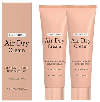 100 g Anti-Frizz-Haarcreme – Styling-Conditioner mit leichtem Halt für luftgetrocknetes Haar mit langanhaltender Feuchtigkeit, glättet, definiert und verbessert die natürliche Haarstruktur (2)