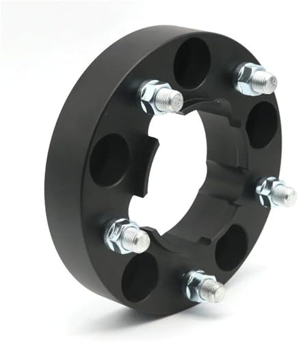 Distanzscheibe Räder Für Land Für Rover Für Defender 2 Stück 25/30/35/40/50/60Mm Radabstandshalter Adapter 5 Lug Anzug PCD 5x165.1 CB 113,1 Mm M16xP1.5 Spurverbreiterungen(25mm Black)
