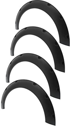 ACOGEDO Protezione Universale per Sopracciglia, 4 Pezzi – Labbra Flessibili per Passaruota da 100 Mm di Larghezza X 825 Mm per Auto – Accessorio per Auto in PP