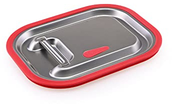 GN Behälter Gastronorm 1/2 Edelstahl Silikon Deckel