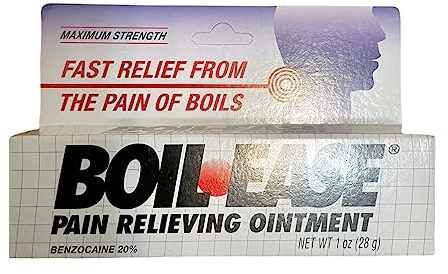 Boil Ease Pain Relieving Ointment, 1 Ounce (3 Pack)