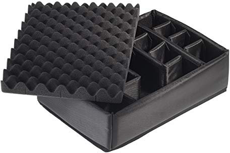 B&W International GmbH - variable Facheinteilung für unseren Robusten Outdoor Transportkoffer - Typ 5000, RPD/5000, Schwarz